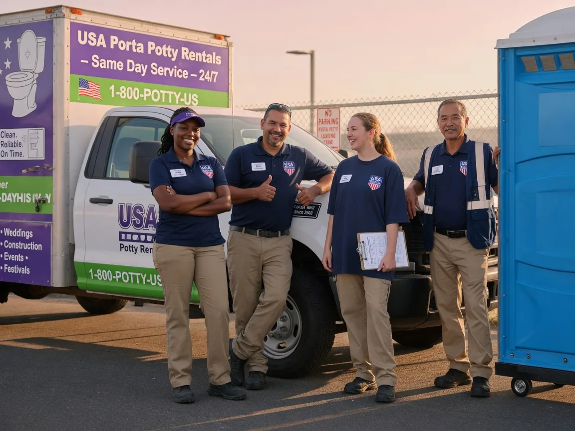 Porta Potty Rental company in Thurston, OH