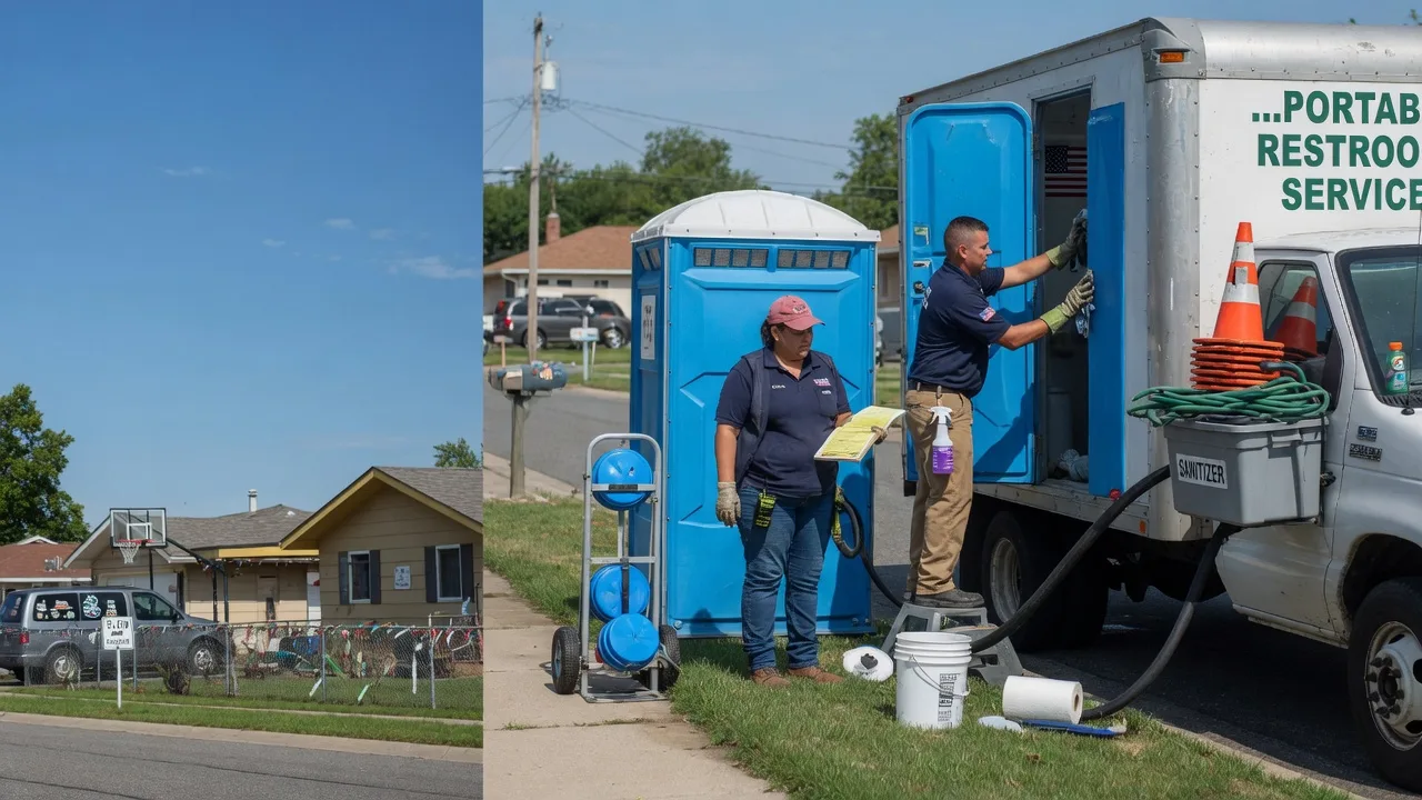 Portable Toilet Rental in Thurston, OH near me